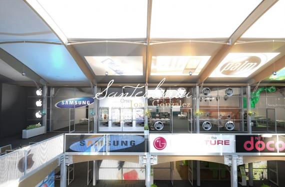 Creation of structures and interiors models for the Mobile World Congress in Barcelona 2011