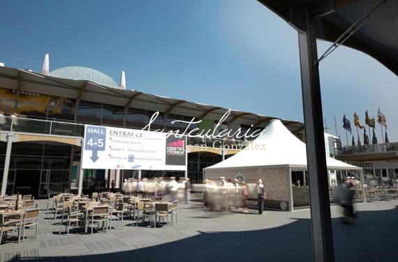 Creation of structures and interiors models for the Mobile World Congress in Barcelona 2010