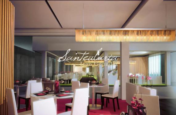 Creació dels entorns i espais interiors de les zones VIP per a importatnt torneig de tenis a Madrid 2010