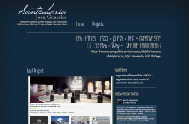 Creation of personal website, Santeularia.com