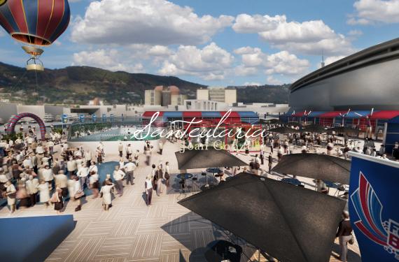 Entorn i models 3D creats per a la millora de proposta per esdeveniment de reconegut club de futbol