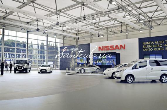 Creation of environments and models for the creation of the Nissan's Stand at the Barcelona Motor Show 2011