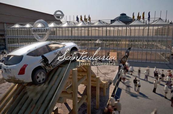 Creación de entornos y modelos principales para la creación del Stand de Nissan en el Salón del Automóvil de Barcelona 2009