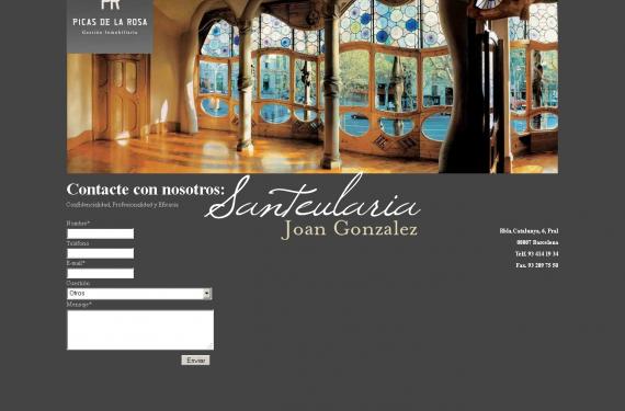 Creating a new website for luxury real estate company located in Barcelona
